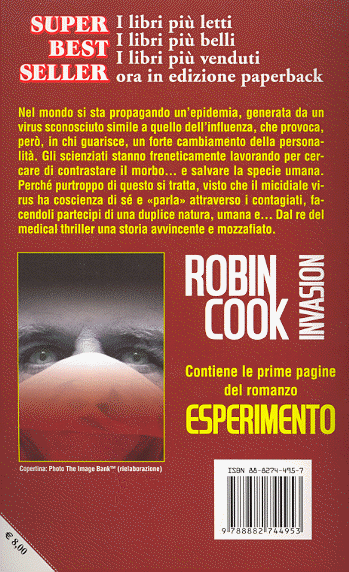 Invasion by Robin Cook