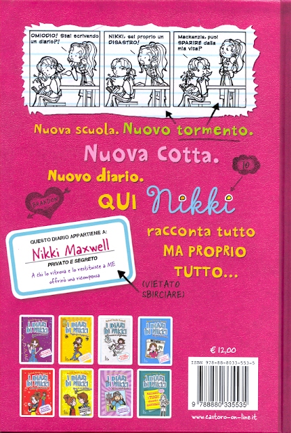 I diari di Nikki - Racconta i tuoi disastri quotidiani - Editrice Il Castoro